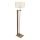 Vloerlamp AYD 1xE27/40W/230V bruin / crème