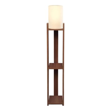 Vloerlamp AYD 1xE27/40W/230V bruin/crème