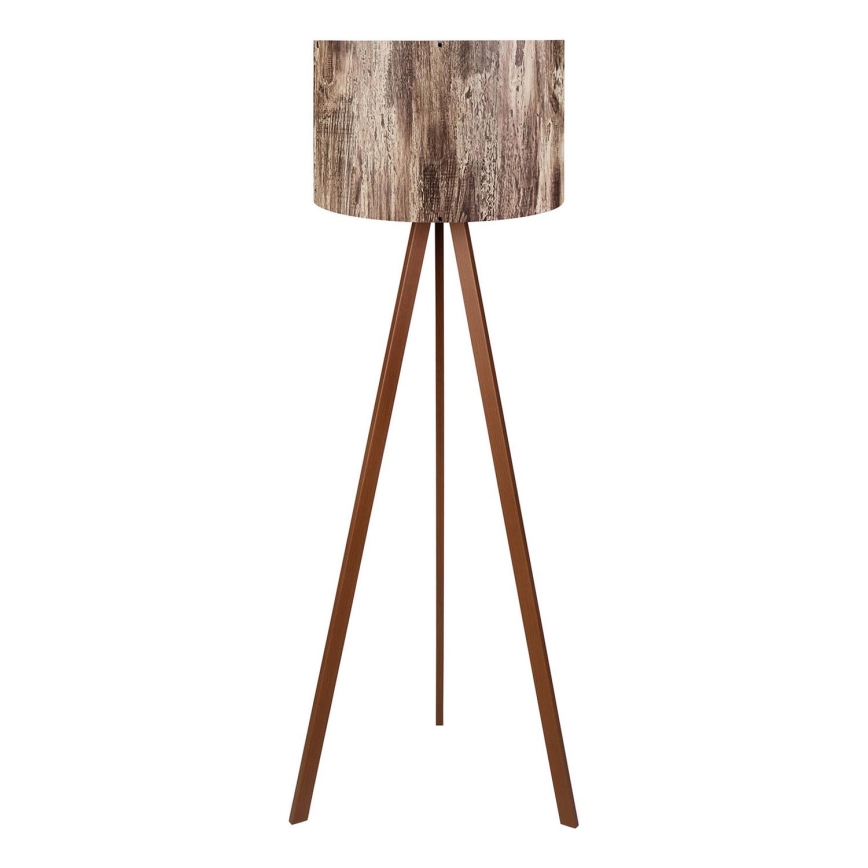 Vloerlamp AYD 1xE27/40W/230V bruin