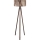 Vloerlamp AYD 1xE27/40W/230V bruin