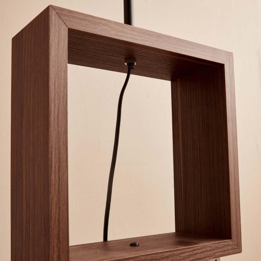 Vloerlamp AYD 1xE27/40W/230V bruin