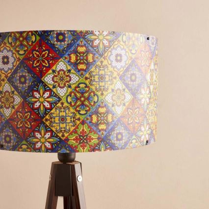Vloerlamp AYD 1xE27/40W/230V bruin/multikleur
