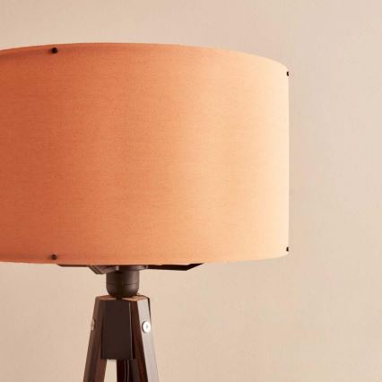 Vloerlamp AYD 1xE27/40W/230V bruin/oranje