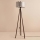 Vloerlamp AYD 1xE27/40W/230V bruin/zwart/wit