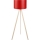 Vloerlamp AYD 1xE27/40W/230V rood/beige