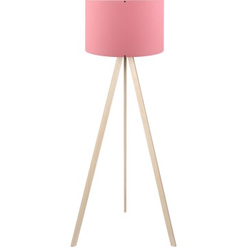Vloerlamp AYD 1xE27/40W/230V roze/beige