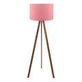Vloerlamp AYD 1xE27/40W/230V roze/bruin