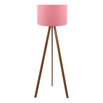 Vloerlamp AYD 1xE27/40W/230V roze/bruin