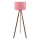 Vloerlamp AYD 1xE27/40W/230V roze/bruin