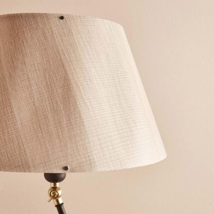 Vloerlamp AYD 1xE27/40W/230V zwart/beige
