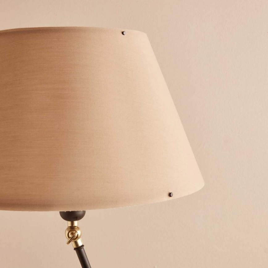 Vloerlamp AYD 1xE27/40W/230V zwart/bruin