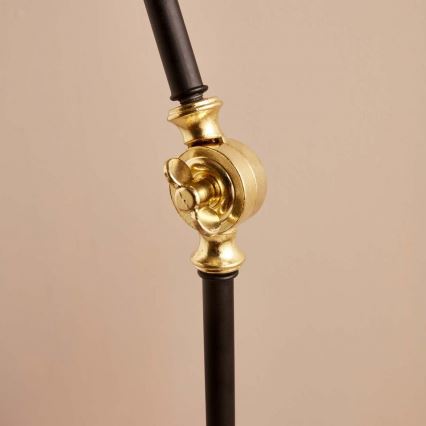 Vloerlamp AYD 1xE27/40W/230V zwart/bruin