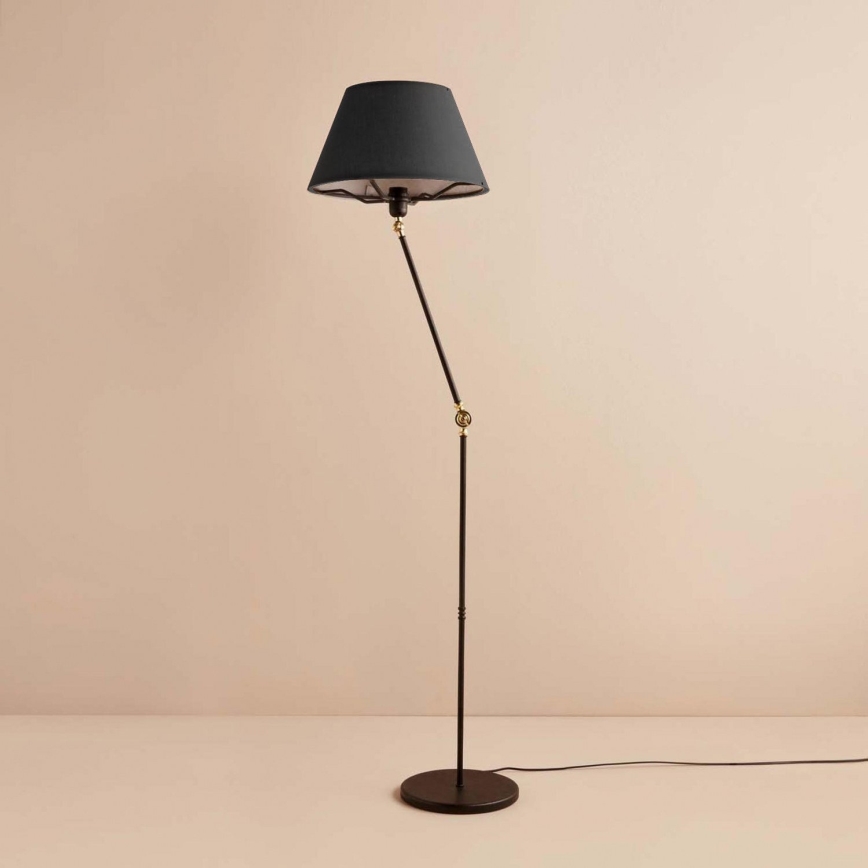 Vloerlamp AYD 1xE27/40W/230V zwart