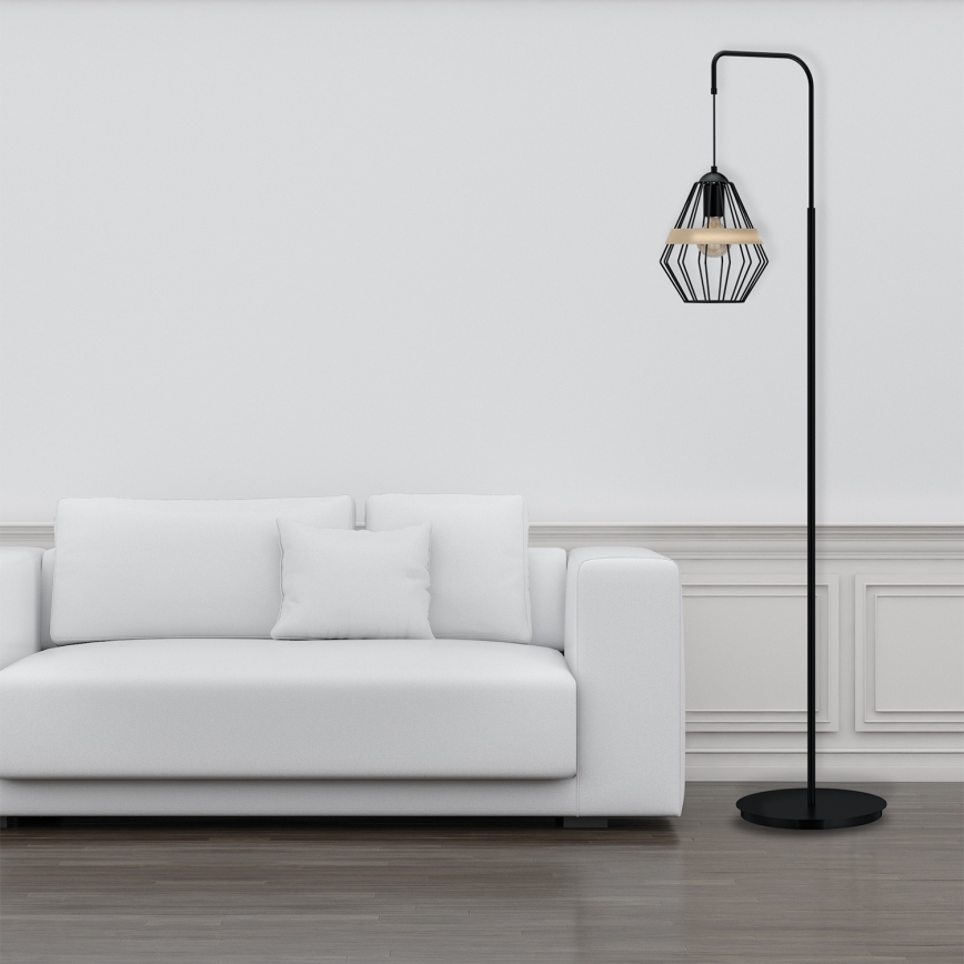 Vloerlamp CLIF 1x E27 / 60W / 230V