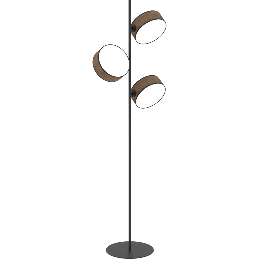 Vloerlamp DRUMZ 3xE14/10W/230V bruin