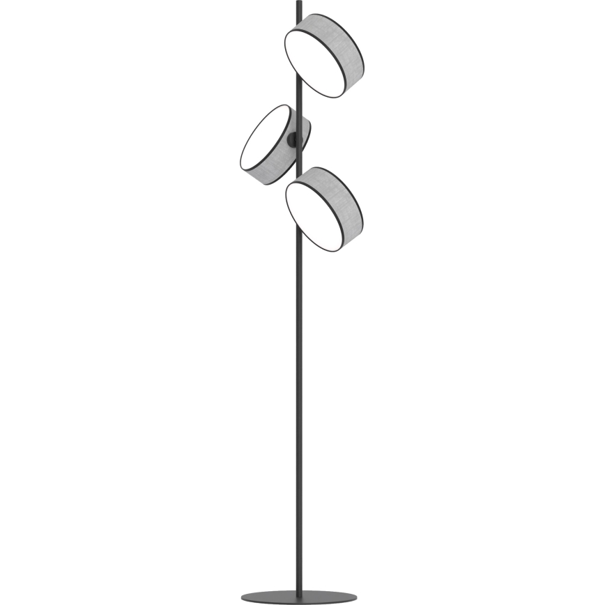 Vloerlamp DRUMZ 3xE14/10W/230V grijs