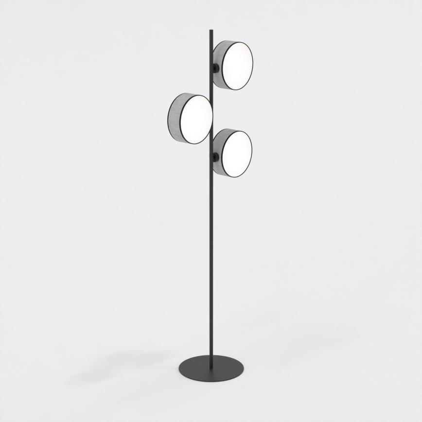 Vloerlamp DRUMZ 3xE14/10W/230V grijs