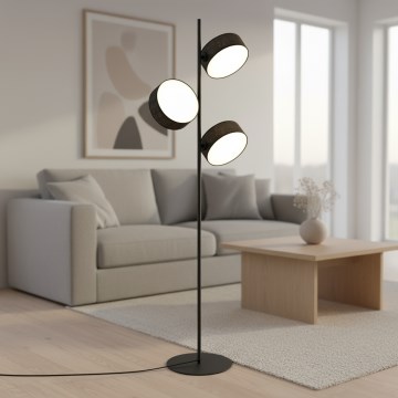 Vloerlamp DRUMZ 3xE14/10W/230V zwart