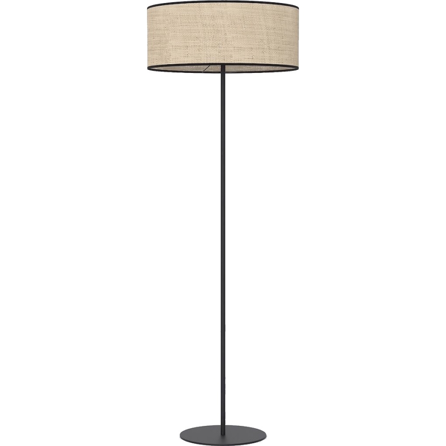 Vloerlamp ECO 1xE27/15W/230V beige/rotan