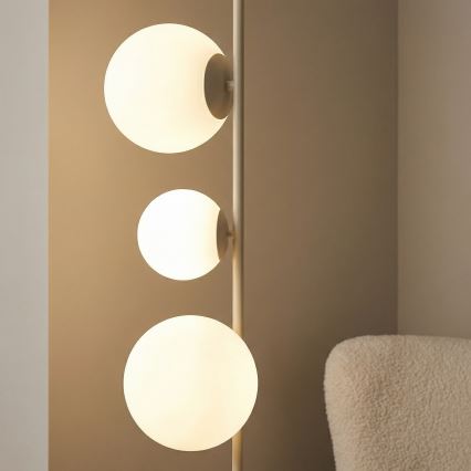 Vloerlamp ETNO 4xG9/8W/230V beige