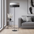 Vloerlamp KARBON 1xE27/15W/230V zwart/grijs