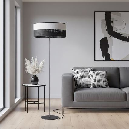 Vloerlamp KARBON 1xE27/15W/230V zwart/grijs