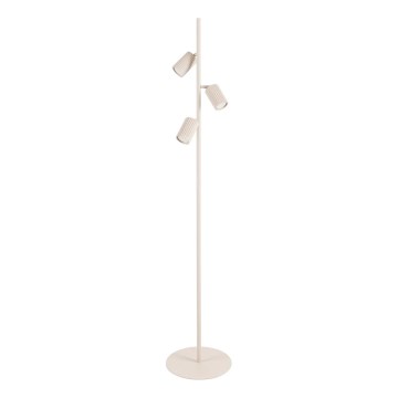 Vloerlamp KARBON 3xGU10/10W/230V crèmekleurig