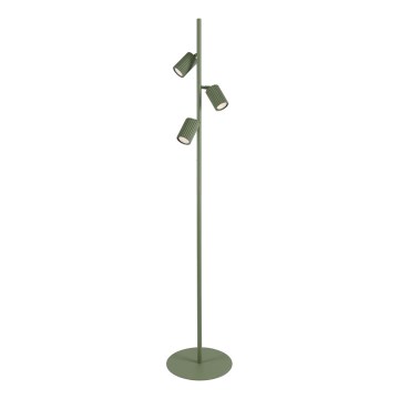 Vloerlamp KARBON 3xGU10/10W/230V groen