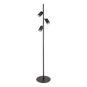 Vloerlamp KARBON 3xGU10/10W/230V zwart