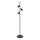 Vloerlamp KARBON 3xGU10/10W/230V zwart