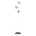 Vloerlamp LAVA 3xG9/8W/230V brons/rookbeige