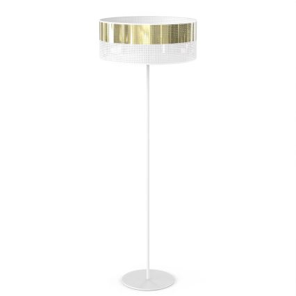Vloerlamp LUX 1xE27/15W/230V wit/goud