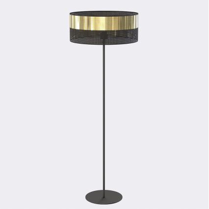 Vloerlamp LUX 1xE27/15W/230V zwart/goud