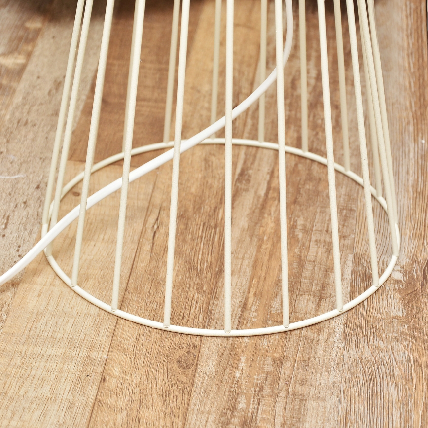 Vloerlamp MERCURE 1xE27/15W/230V crème