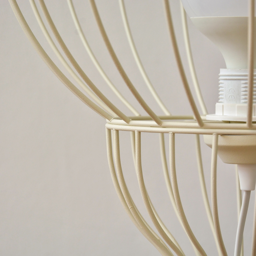 Vloerlamp MERCURE 1xE27/15W/230V crème