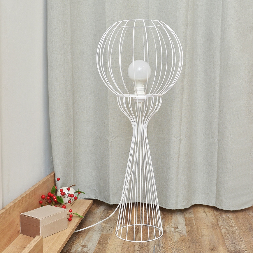 Vloerlamp MERCURE 1xE27/15W/230V wit