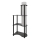 Vloerlamp met planken NOTO 1xE27/40W/230V zwart