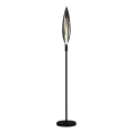 Vloerlamp NORDIC 1xG9/5W/230V zwart-chroom