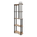 Vloerlamp NOTO met planken 1xE27/40W/230V beige/zwart