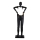 Vloerlamp SILUETTE 4xG9/10W/230V 185 cm Human Houdini