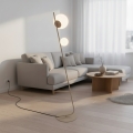 Vloerlamp TATU 2xG9/8W/230V beige