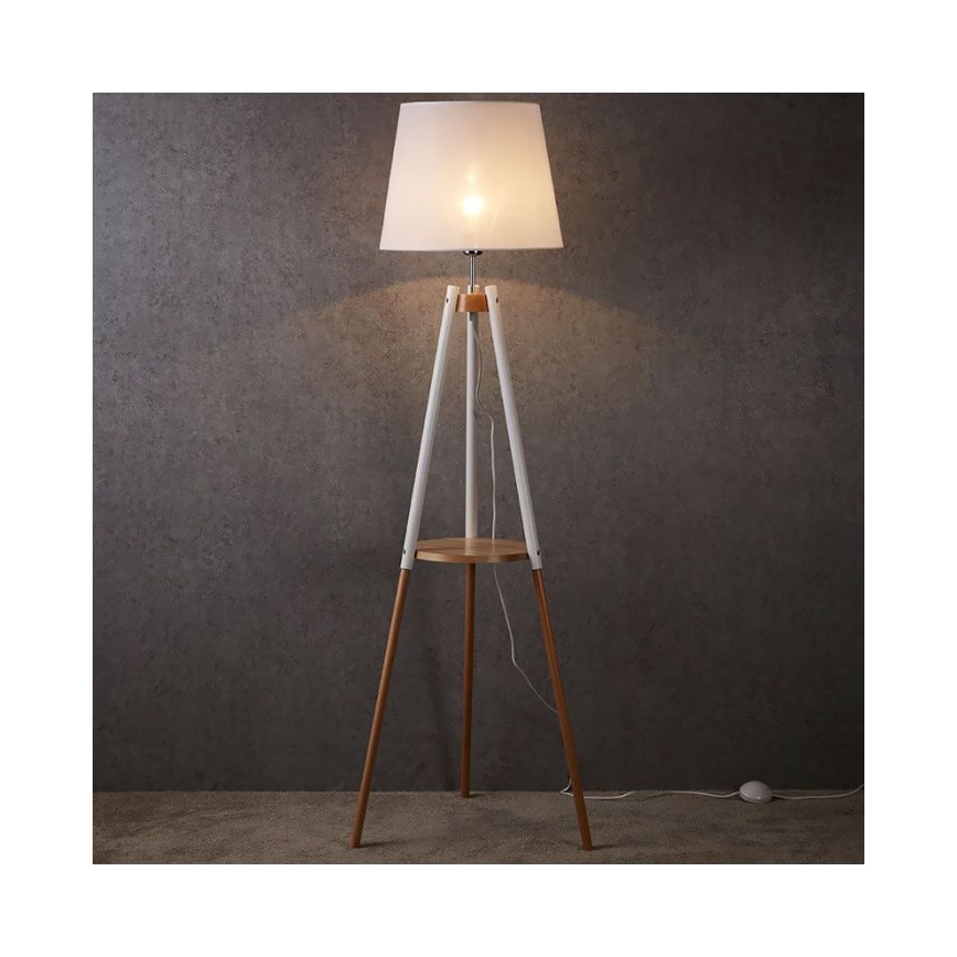 Vloerlamp VAIO WHITE 1xE27/60W/230V