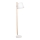 Vloerlamp VIANA 1xE27/60W/230V wit/bruin
