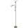 Vloerlamp WENDY 1xE27/100W/230V + 1xE14/40W mat chroom