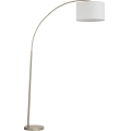 Vloerlamp ZENITH 1xE27/15W/230V mat chroom/wit