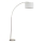 Vloerlamp ZENITH 1xE27/15W/230V mat chroom/wit