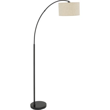 Vloerlamp ZENITH 1xE27/15W/230V zwart/beige