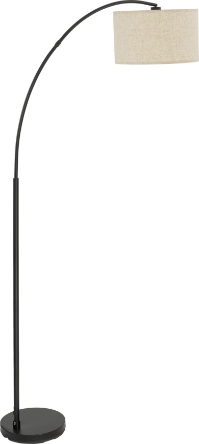 Vloerlamp ZENITH 1xE27/15W/230V zwart/beige
