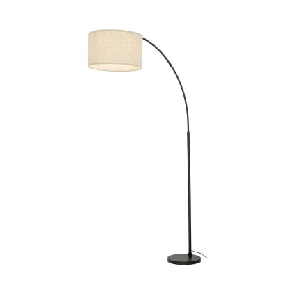 Vloerlamp ZENITH 1xE27/15W/230V zwart/beige
