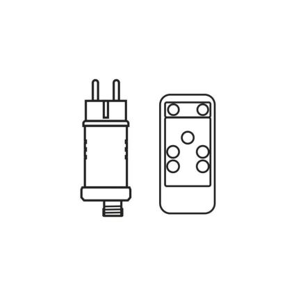 Voeding voor verbindbare kerstverlichting 80V IP44